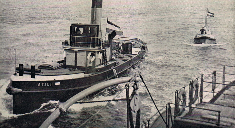 Atjeh towing Zeemanshoop to Ramsgate