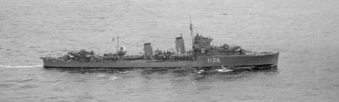 HMS Antelope in 1936 (IWM)