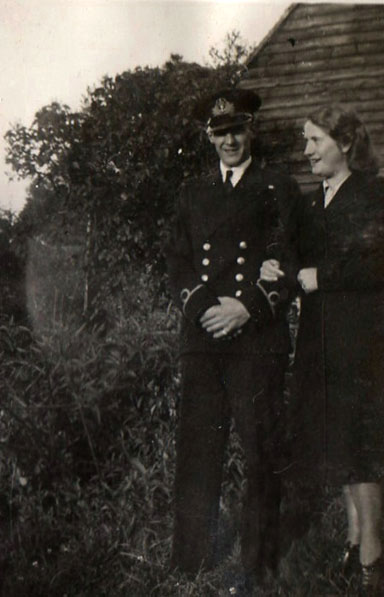 Warrant Officer H.J.B. Button and Florence Mary Nunn