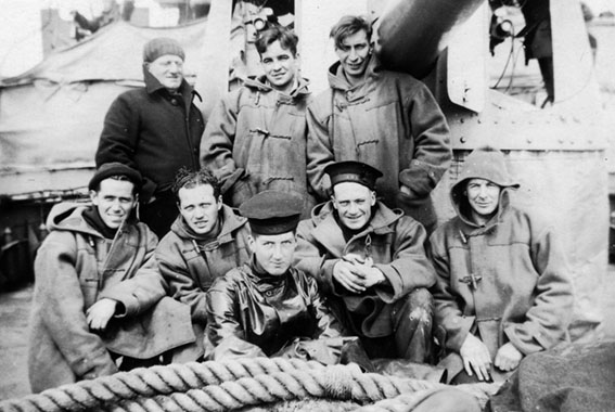 Crew of "B" Gun