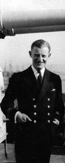 Lt Battersby, CO of HMS MIddleton