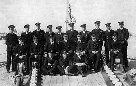 The Crew of HMS Caradoc