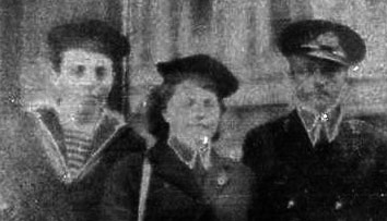 The Three Musketeeers: Harry Hack, his younger brother and sister