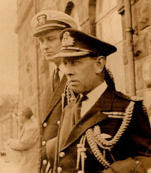 Lt F.D. Roosevelt USN and Capt in RN