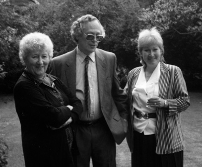 Eva with her mother, Frieda, and husband, Martin