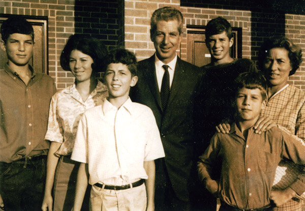 Karel Dahmen and family, USA