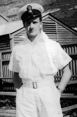 Les Proctor at Simonstown, 1942