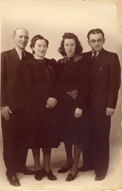 The parents of Max Louis Wessel, April 1941