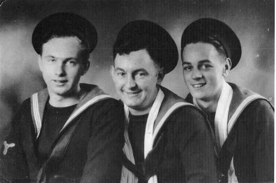From left: Norman Johns, George Fortey and A. Alexander (missing)