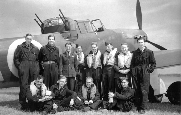 Pilots of 264 Squadron Marston