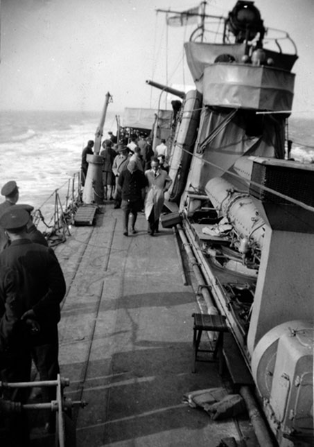 HMS Venomous on 15 May 1940
