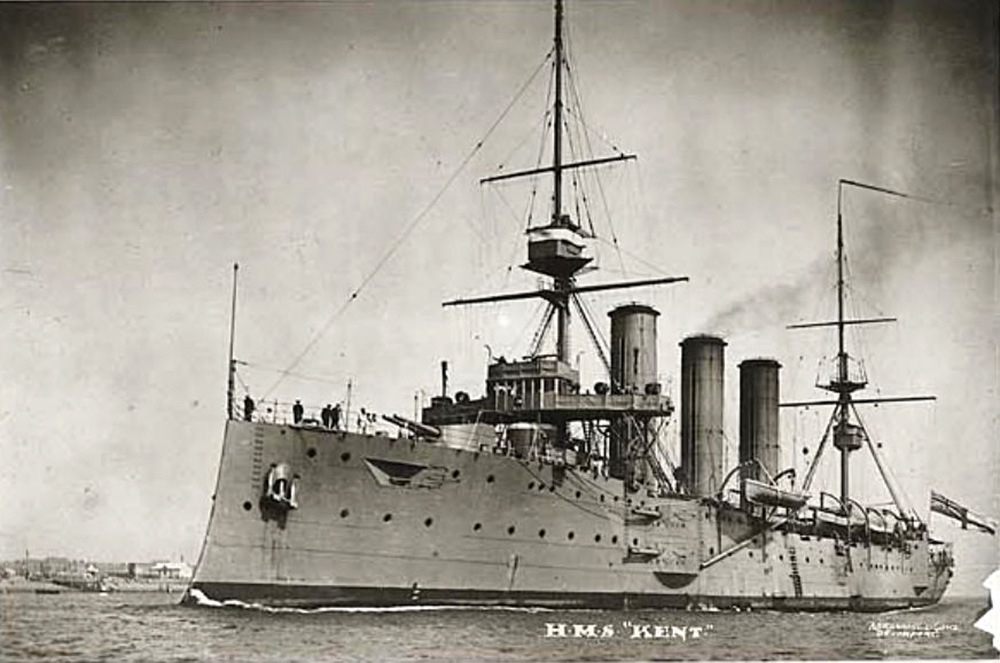 HMS Kent (1901)