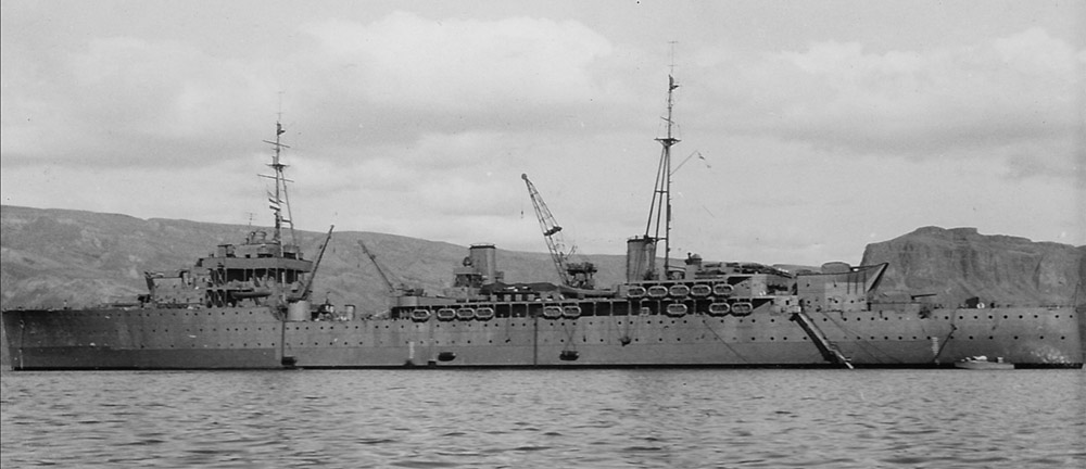 HMS Hecla Iceland