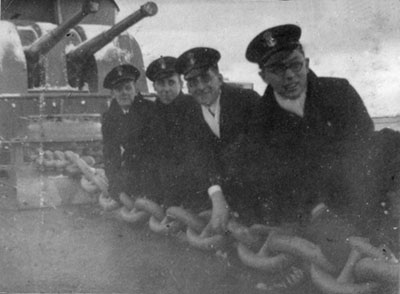 Jabez Skelhorne and shipmates on Hecla in Iceland