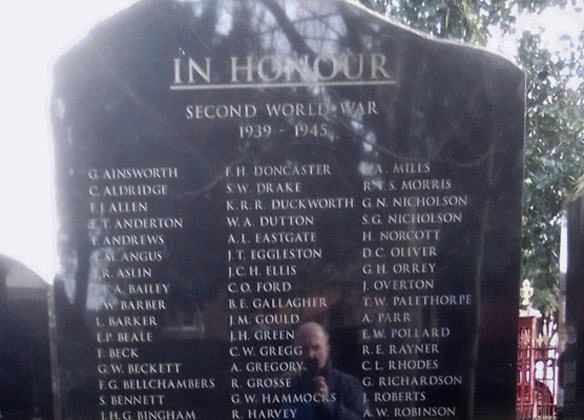 War Memorial, Newark Cemetery