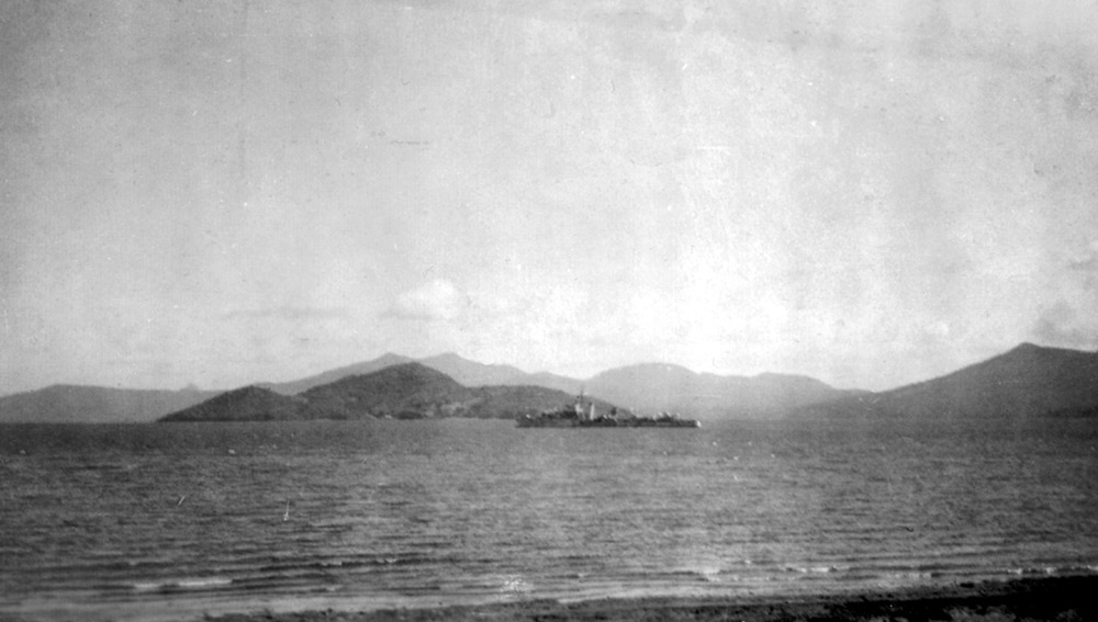 HMS Active off Madagascar