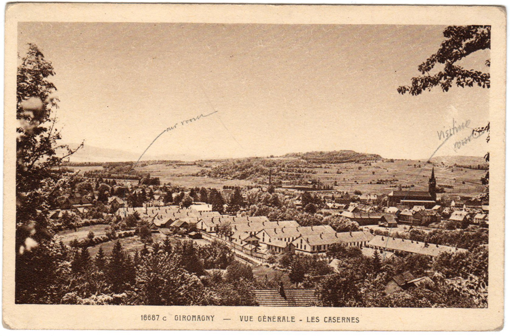 The internment camp in eastern France